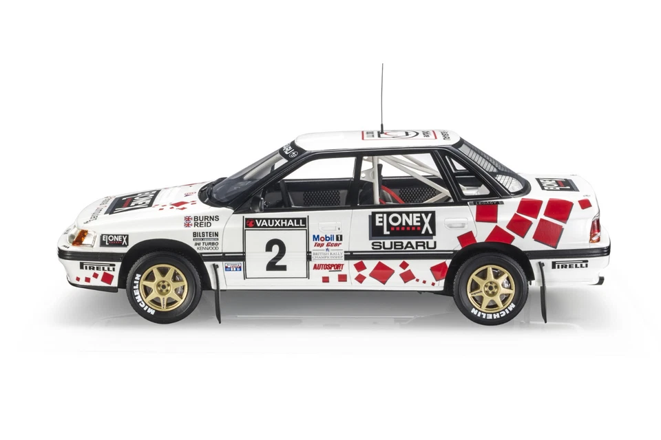 1:18 Top Marques TOP118C Richard Burns Subaru Legacy Inglese Rally Champion - Immagine 3 di 3