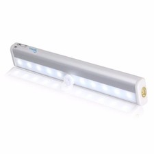 Motion Sensor LED Night Light Cupboard Cabinet PIR Lamp Stick On 3M Adhesive 