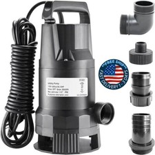 Bomba de uso general de 1/2 HP, bomba termopl stica sumergible de 3500 GPH.neuvo