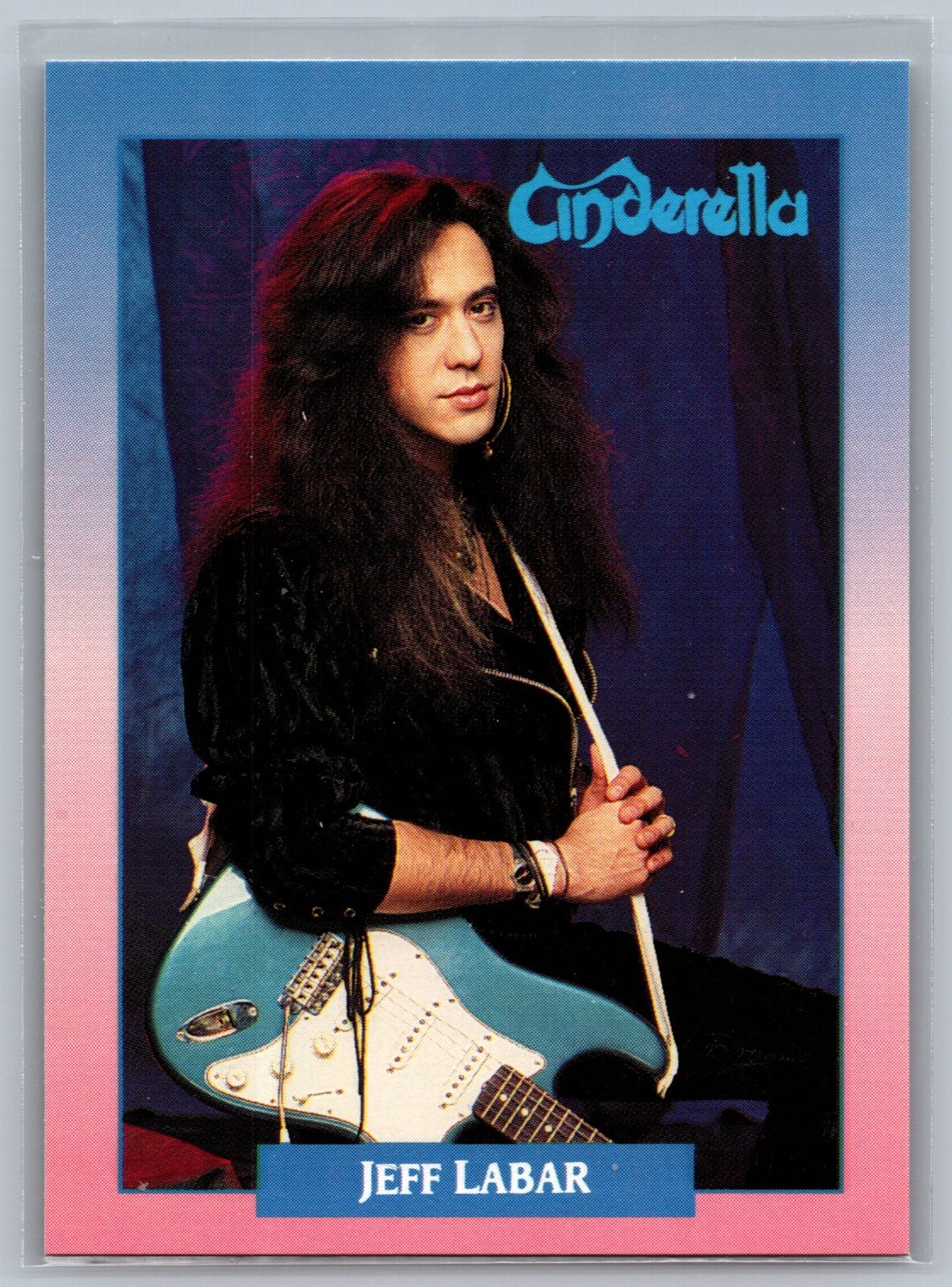 1991 Brockum RockCards Jeff Labar #80 Trading Card Cinderella