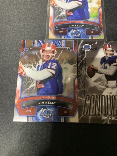 2025 Resurgence nFL Topps Jim Kelly Lot Refractor - Picture 3 of 6