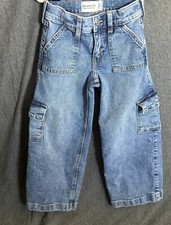 Abercrombie Girls High Rise Wide Leg Jeans Size 5/6