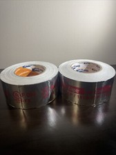 2 Rolls - Shurtape 155206 AF 099 181A-HVAC Aluminum Foil Tape- Irregulars