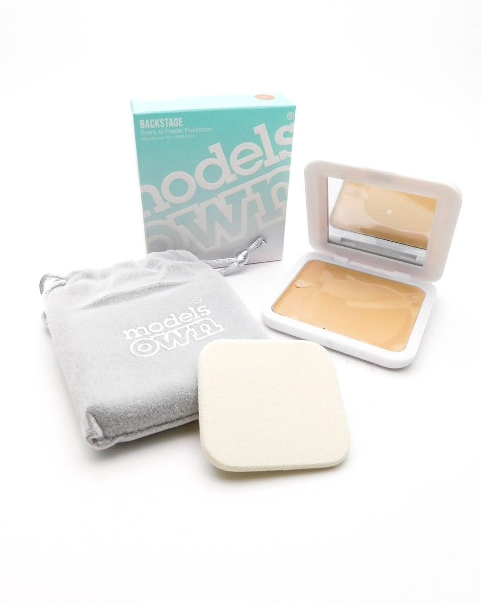 2 X Models Own Backstage Creme to Powder Foundation 0.15 oz New (PK2) CHOOSE SHA
