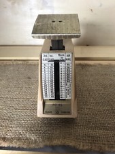 Vintage Mail Scale Petite Pelouze Model P1 Made In USA Evanston 1960’s