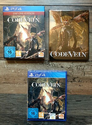 Code Vein Day One Limited Special Steelbook Edition PS4