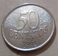 50 Centavos 1994 Brazil Coin