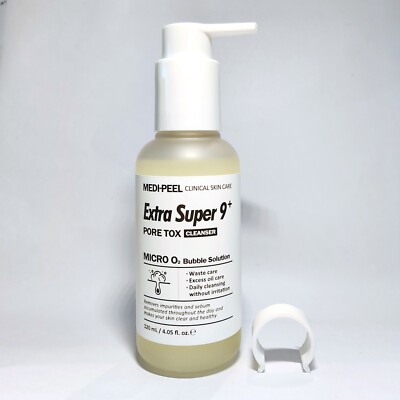 Medi Peel Extra Super 9 Plus Pore Tox Cleanser 120ml Bubble