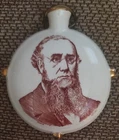1891 STEUBENVILLE/DEPARTMENT OF OHIO GAR/CERAMIC CANTEEN BADGE