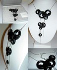 $1,245 LALIQUE France China Mood Lijiang Black Crystal Sterling 925 Necklace NIB — photo 3