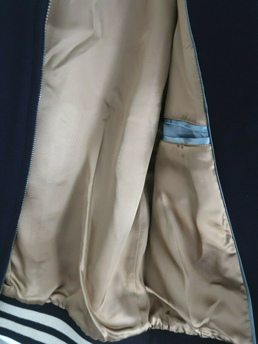 【新品未使用】GUCCI SPW BLOUSON BLUE/NAVY サイズ44 Gucci Wool Track Jacket 'Blue' 706418-XJET0-4030