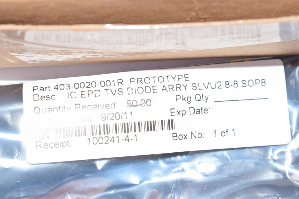 Lot of 30 NEW Semtech SLVU2.8-8.TBT ESD Suppressors / TVS Diodes TVS, 2.8V, LOW  - Image 3 of 4