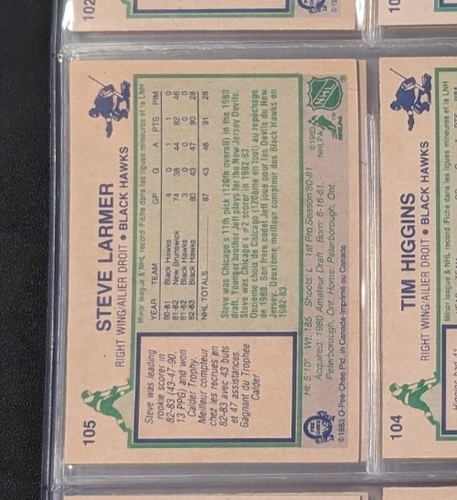 1983 OPC Hockey Cards - Pick Your Card - Picture 71 of 497