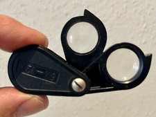 Einschlaglupe 6 x 12 x Loupe Magnifier Juwelier Diamantenlupe Lupe