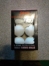 Penn Table Tennis Ping Pong Balls 40 mm - Set of 6 new in box 