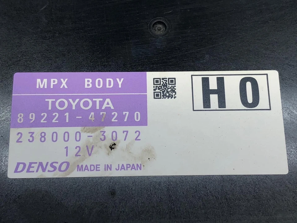 Toyota Prius 2012 relé multiplex enchufable módulo de carrocería MPX *Identificación de coincidencia 89221-47270 Foto 3 de 4