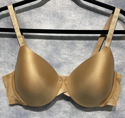 Vanity Fair Underwire Bra 40C Beige Molded Cup 2-Hook Style #75201