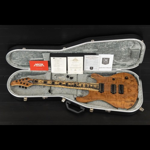 Mayones Regius 7 Baritone Master Grade Camphor Burl - Natural Satin *NEW* - Picture 3 of 12