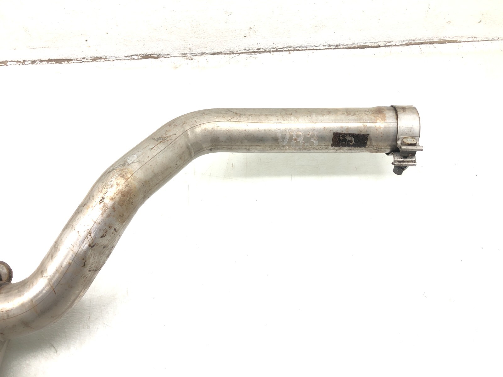 2014-2018 BENTLEY FLYING SPUR 4.0L V8 LEFT DRIVER REAR EXHAUST MUFFLER PIPE OEM.