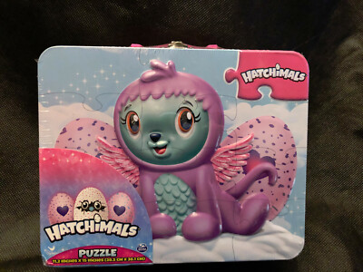 Hatchimals Puzzle in Lunch Box Tin w/Handle x 15
