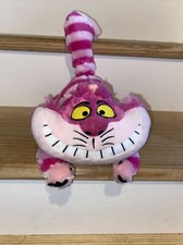 Disney Store Plush Alice in Wonderland Cheshire Cat Medium 18  including Tail