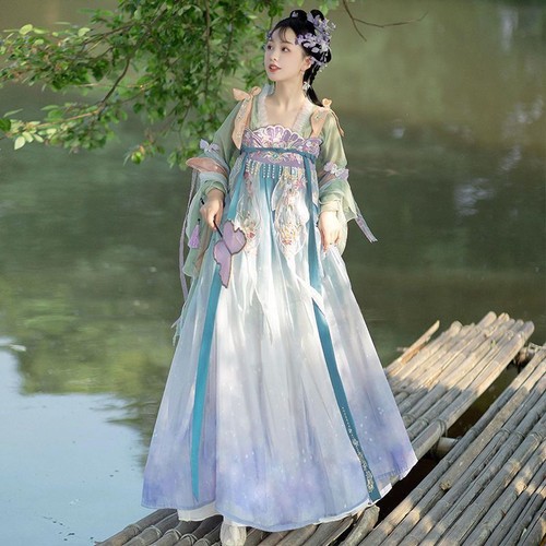 Hanfu Female Fairy Cosplay Costume Hanfu Dress Women Ancient Chinese Traditional - Picture 12 of 14
