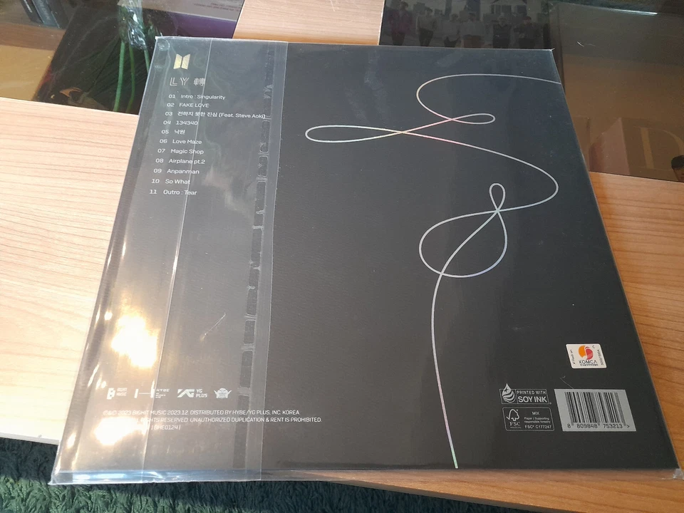 BTS Love Yourself TEAR Vinyl LP Neu & Ovp - Bild 2 von 4