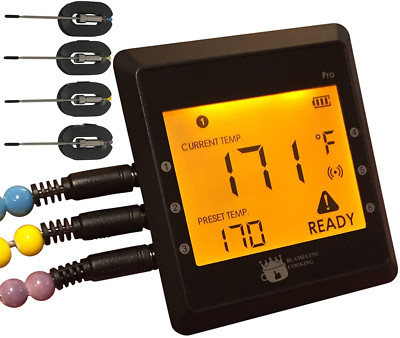 Best Digital Meat Thermometer, Max 6-Probe Smart Bluetooth Wireless Remote Therm