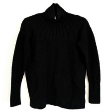 Lululemon Size 6 Women  s Warm And Restore Merino Wool Pullover Sweater In Black