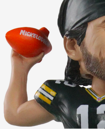 Aaron Rodgers Green Bay Packers Slime Zone Bobblehead e- NIB - Ltd Ed 321 - Picture 6 of 9