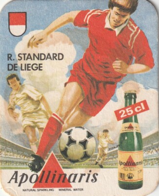 BIERMATTE - APOLLINARIS MINERALWASSER (COCA-COLA) - R. STANDARD DE LIEGE - (1994)