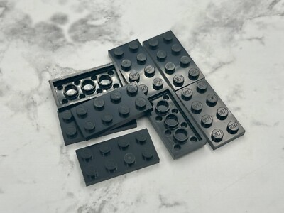Lego Parts Lot (8) ~ Light Bluish Gray Plate 2 x 4 ~ No 3020 | eBay