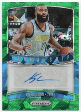 2019-20 Panini Prizm Penmanship Green Ice Auto /16 Pick Any Complete Your Set