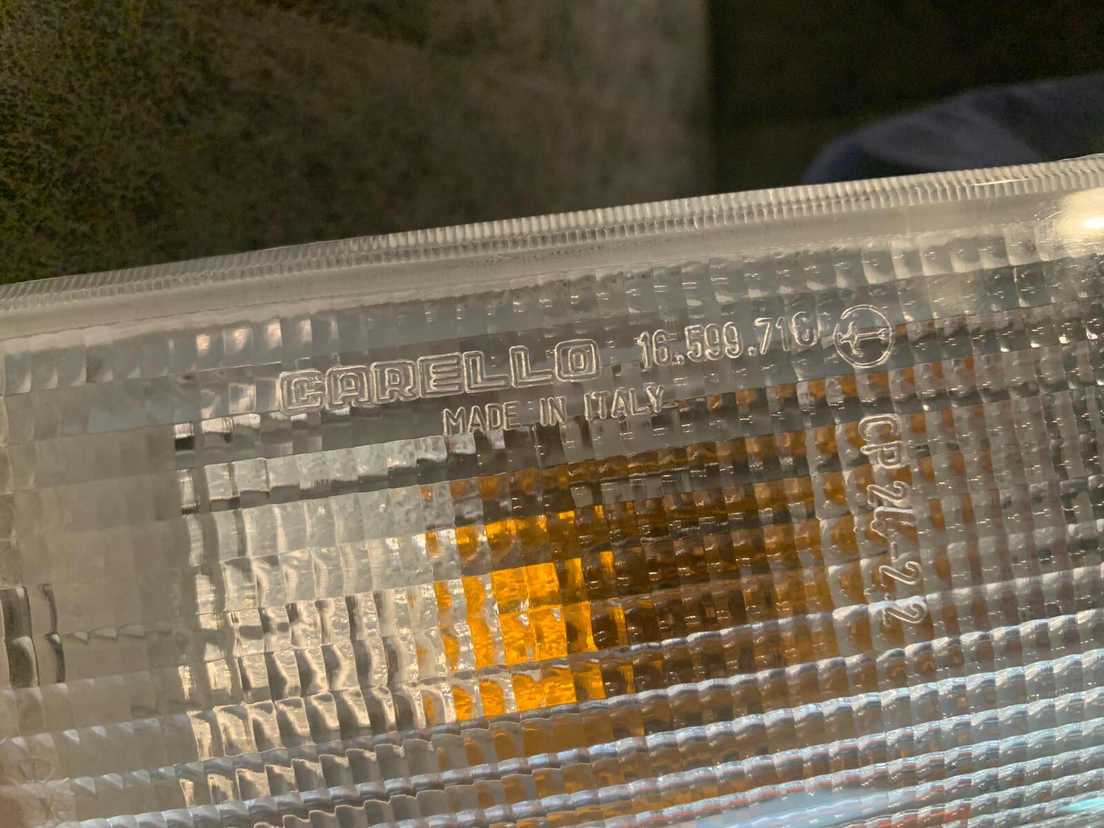 Volvo 780 Bertone Side Marker Turn Signal Passenger Light for sale  