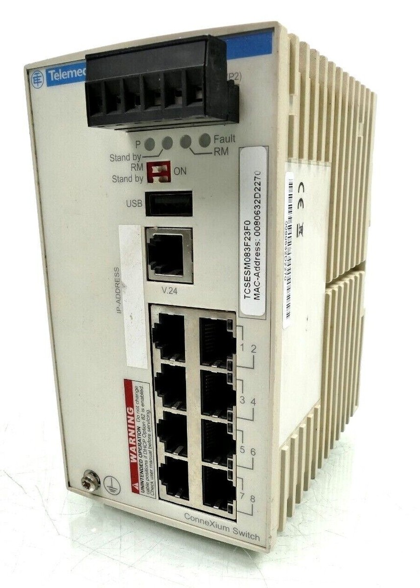 Schneider Telemecanique TCSESM083F23F0 ConneXium Managed Schneider Telemecanique TCSESM083F23F0 ConneXium Managed