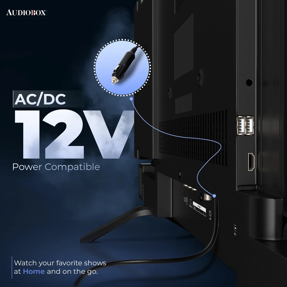 Audiobox 32” Smart LED TV 1080p Full HD webOS Hub WiFi Bluetooth HDMI ARC 12V - Image 3 of 4