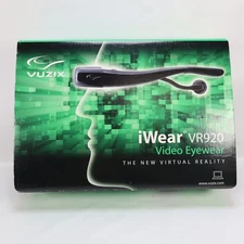 Vuzix iWear VR920 Virtual Reality Gaming Eyewear PC VR Glasses RARE USA Made