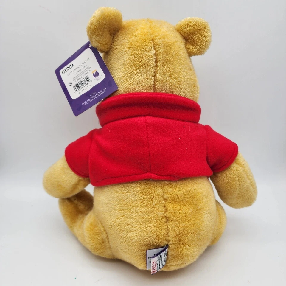 Vintage Gund Disney 12" Winnie the Pooh Plush 100 Acre Collection Stuffed Toy - Image 2 of 4
