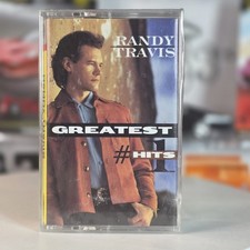 Greatest 1 Hits by Randy Travis Cassette, Aug-1998, Warner Bros. BRAND NEW 