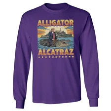 Alligator Prison Everglades Florida - President Meme Long Sleeve Tshirt