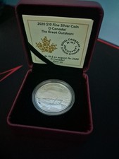 RCM Canada 2020 $10 .9999 O Canada The Great Outdoors 