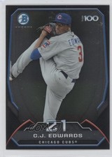 2014 Bowman Bowman's Top 100 Prospects Chrome Carl Edwards Jr CJ #BTP-21 0a1