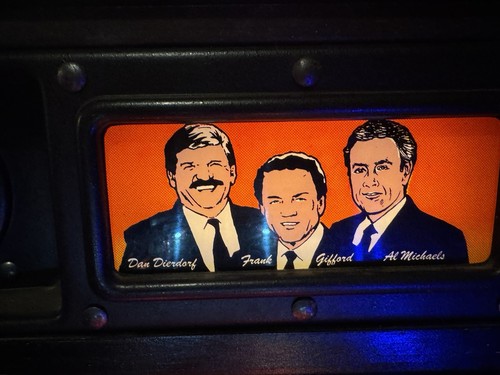 Data East Monday Night Football Pinball Machine 1989 (Rare). - Picture 10 of 10