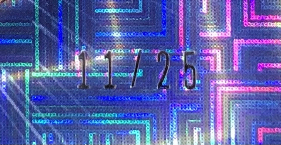 2019 Panini Father’s Day Donovan Mitchell PATCH /25 BLUE VECTOR SSP No. 23 📈📈 - Image 2 of 4