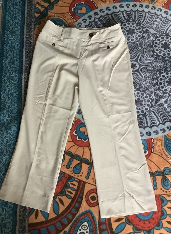 Ivory Slender & Sleek Pants 12P
