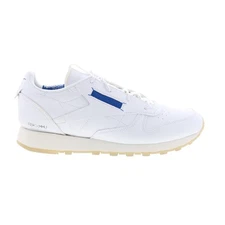 Reebok Milk Makeup Classic Vegan Mens White Lifestyle Sneakers Shoes