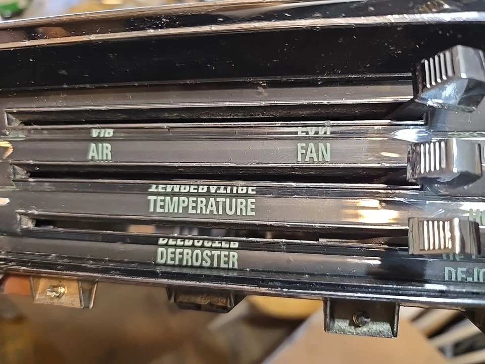 1967 - 1968 Camaro Non AC Heater Control 67 68 Oem  - Image 3 of 4