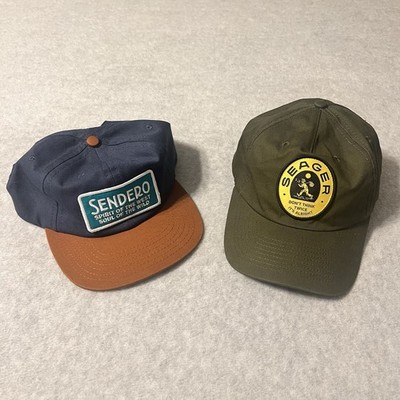 Seager Dylan SnapBack Green OSFA Cap / Sendero SnapBack Blue - SnapBack Lot