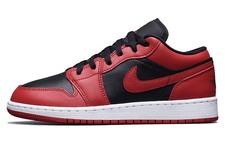 Jordan 1 Low Reverse Bred GS Kids 553560-606 New Authentic