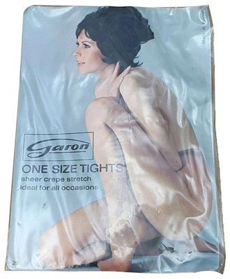 Garon Vintage Hellbraun 73 Inka Ind-2 Einheitsgröße Strumpfhose Made IN Austria